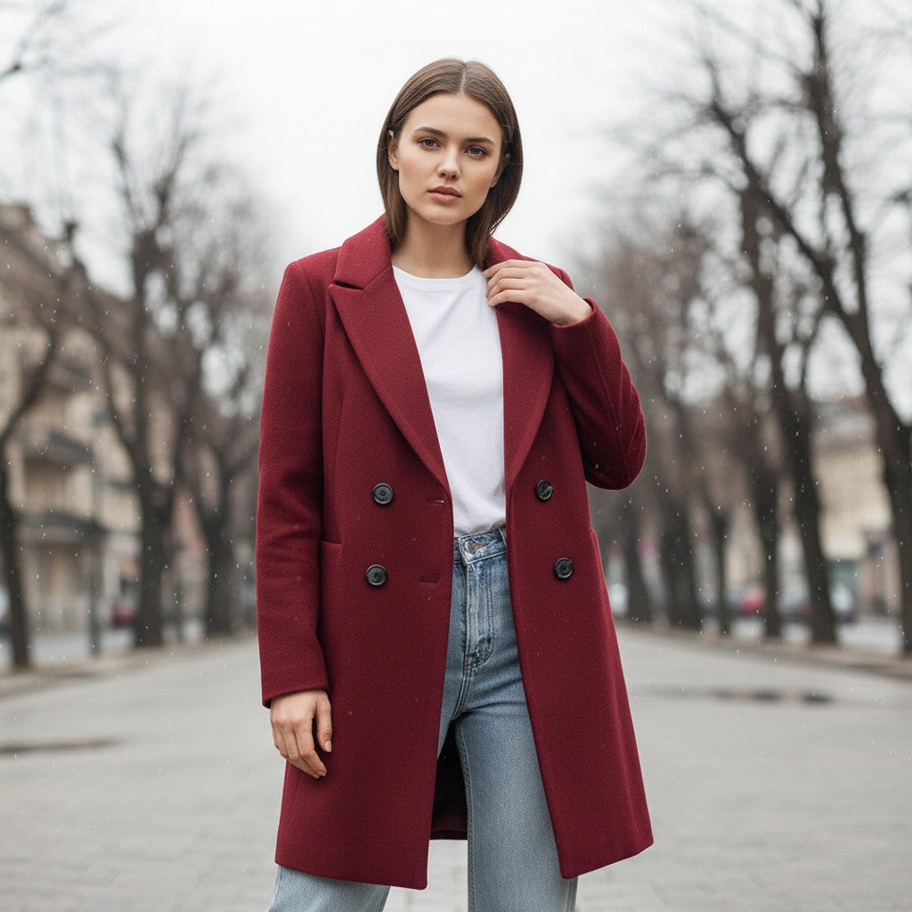 Vyana Collective - Cozy Autumn Coat for Ultimate Warmth-Vyana Collective