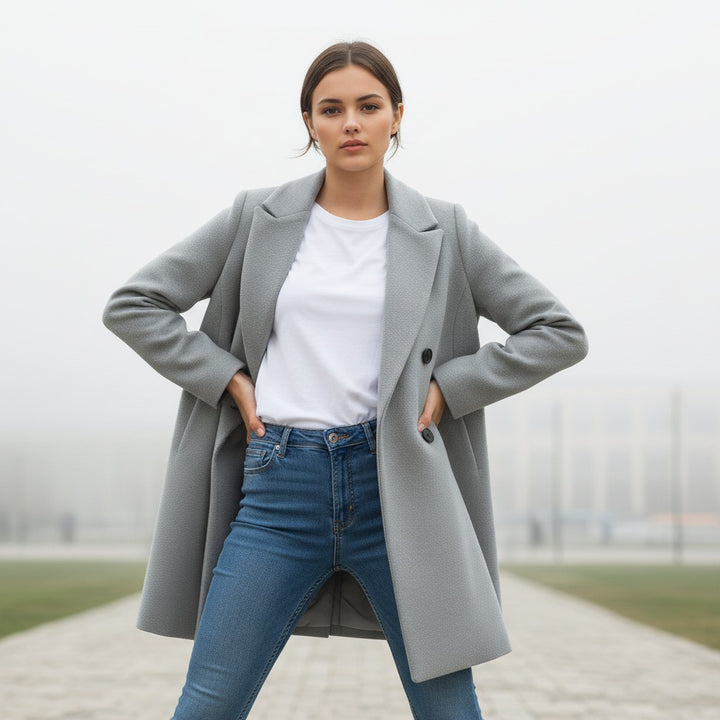 Vyana Collective - Cozy Autumn Coat for Ultimate Warmth-Vyana Collective