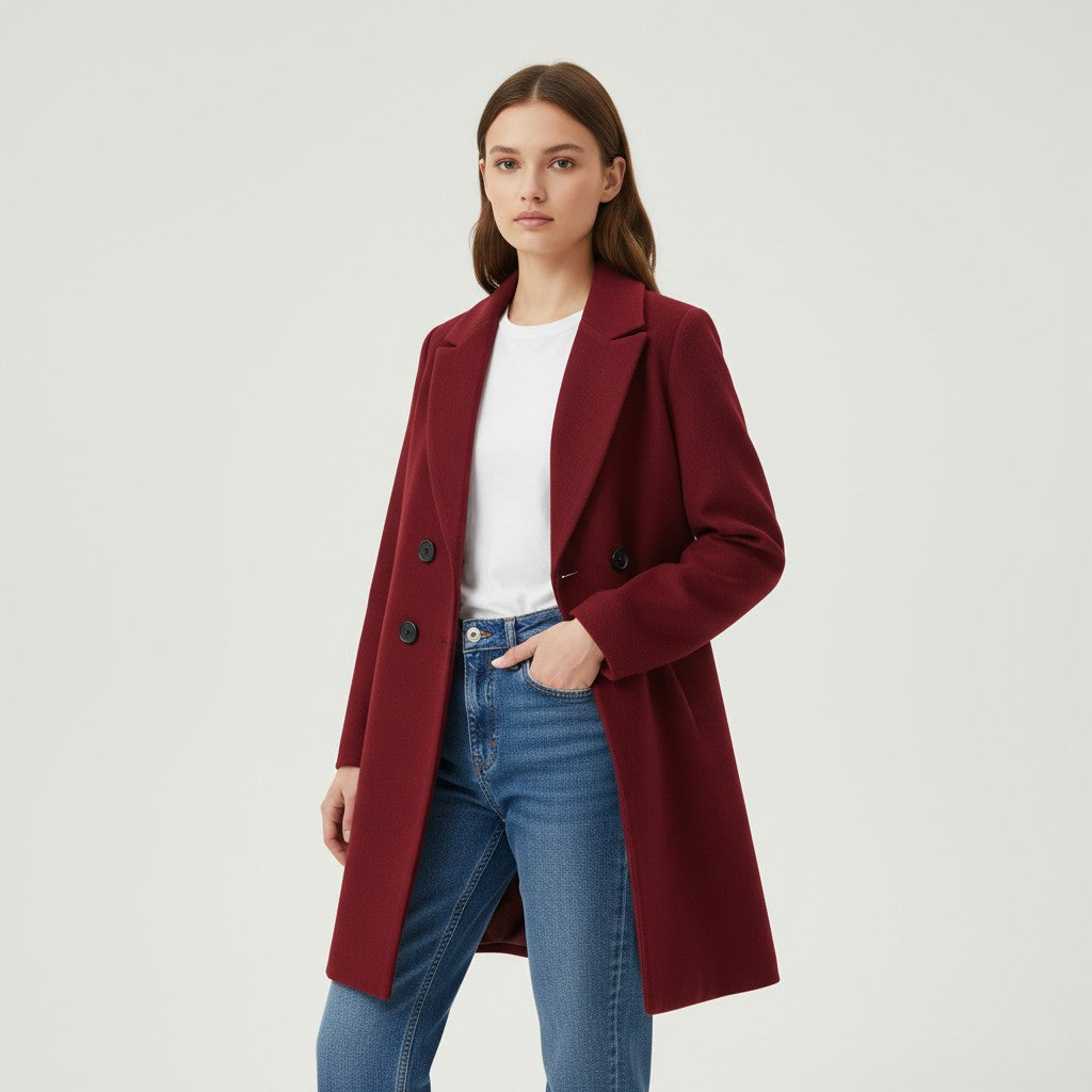 Vyana Collective - Cozy Autumn Coat for Ultimate Warmth-Vyana Collective