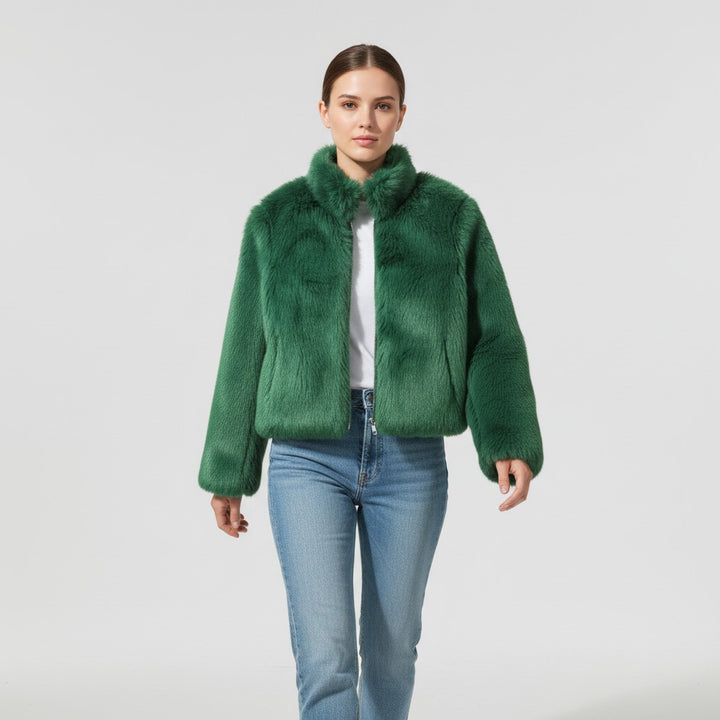 Vyana Collective Cozy Autumn Jacket for Women-Vyana Collective