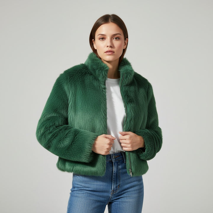 Vyana Collective Cozy Autumn Jacket for Women-Vyana Collective