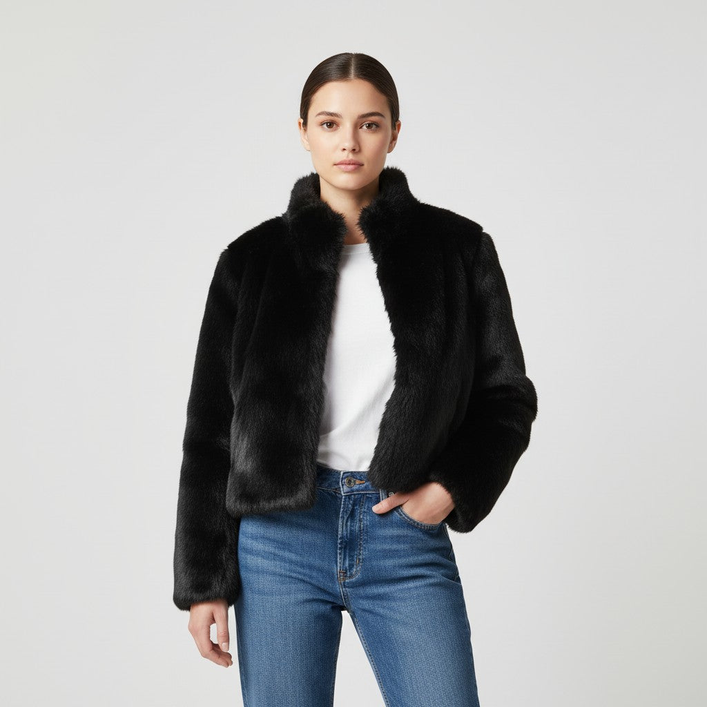 Vyana Collective Cozy Autumn Jacket for Women-Vyana Collective