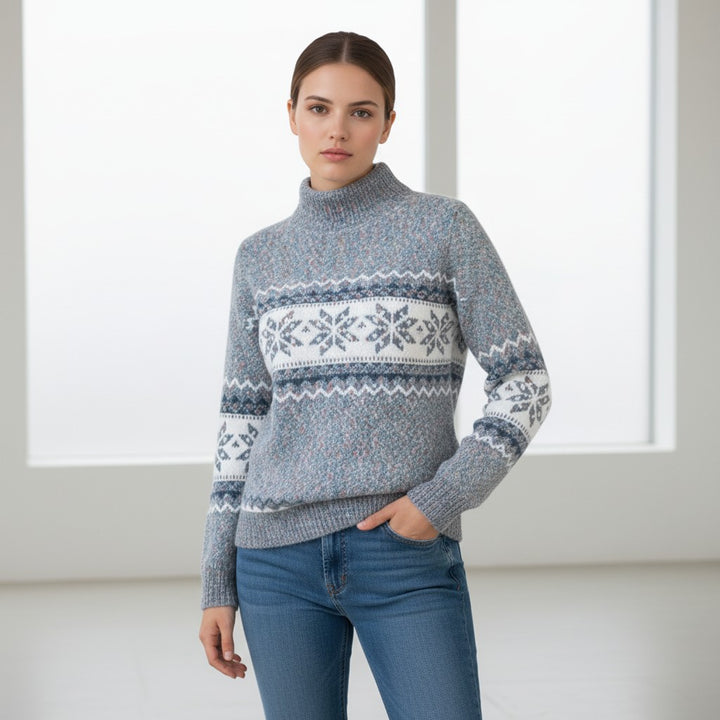 Vyana Collective - Cozy Wool Winter Sweater-Vyana Collective