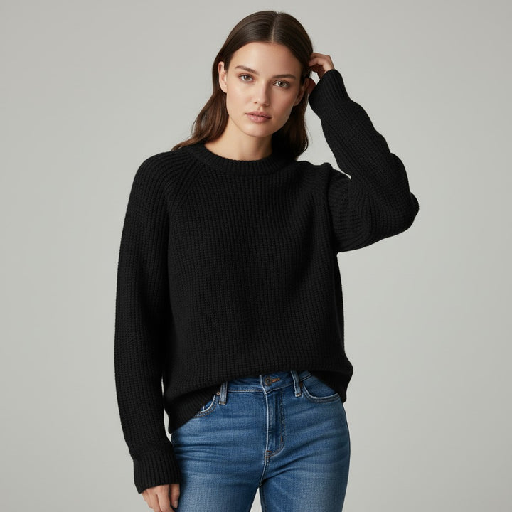Vyana Collective Timeless Merino Wool Sweater-Vyana Collective