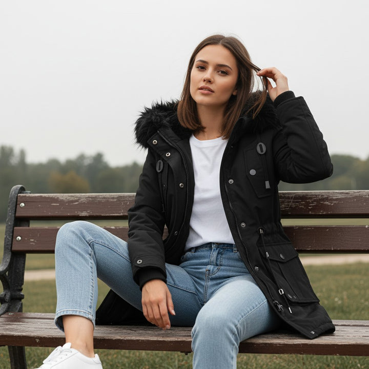 Vyana Collective - Ultra Cozy Women’s Winter Jacket-Vyana Collective