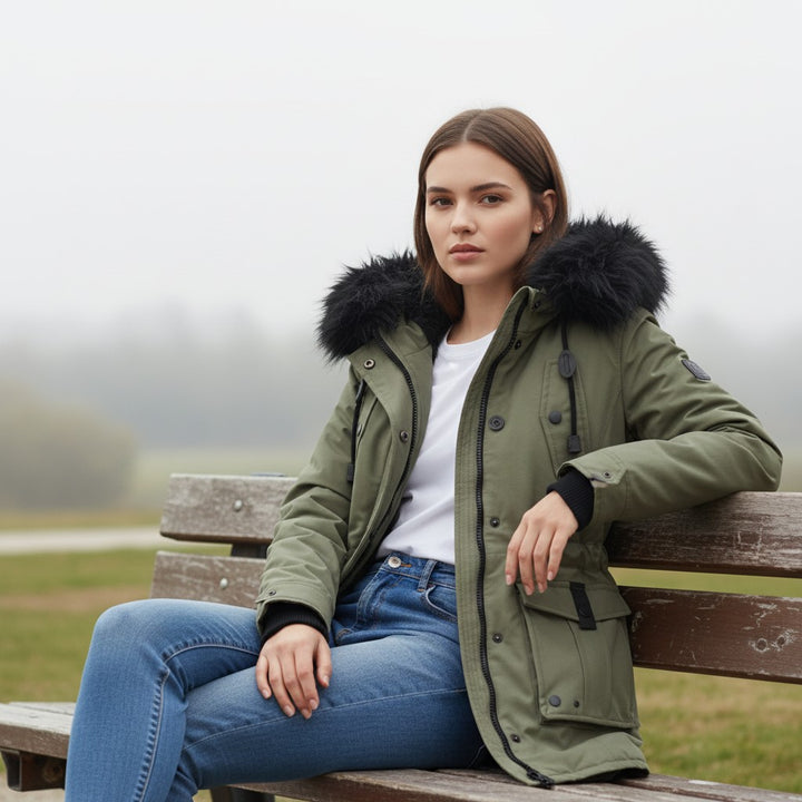 Vyana Collective - Ultra Cozy Women’s Winter Jacket-Vyana Collective