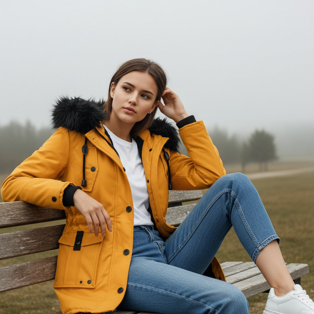 Vyana Collective - Ultra Cozy Women’s Winter Jacket-Vyana Collective