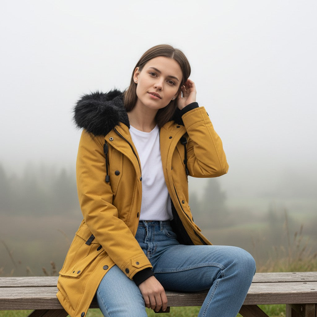 Vyana Collective - Ultra Cozy Women’s Winter Jacket-Vyana Collective