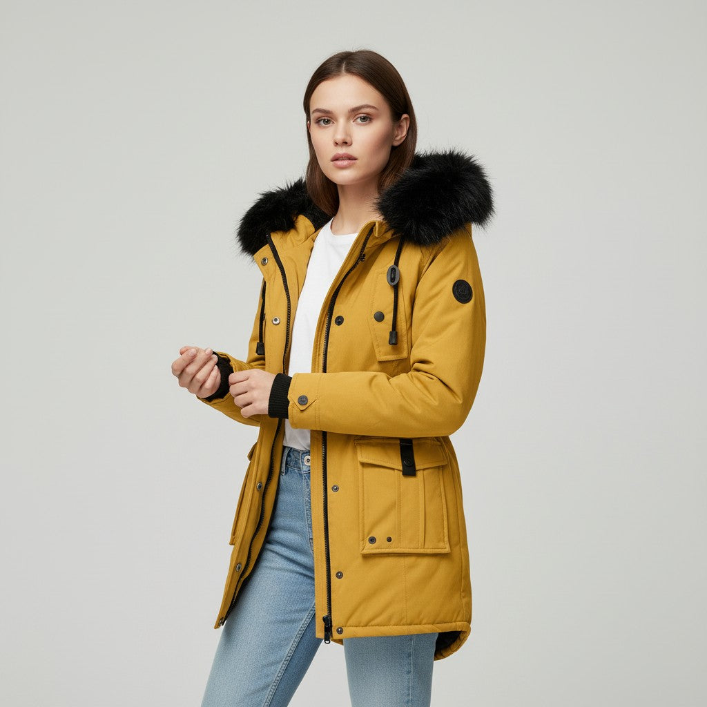 Vyana Collective - Ultra Cozy Women’s Winter Jacket-Vyana Collective