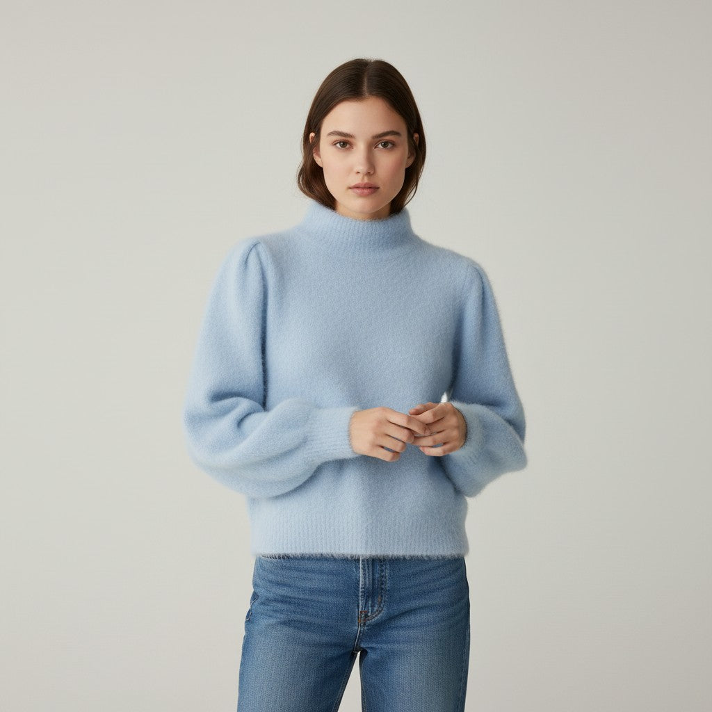 Vyana Collective Women’s Loose-Fit Knitted Sweater-Vyana Collective