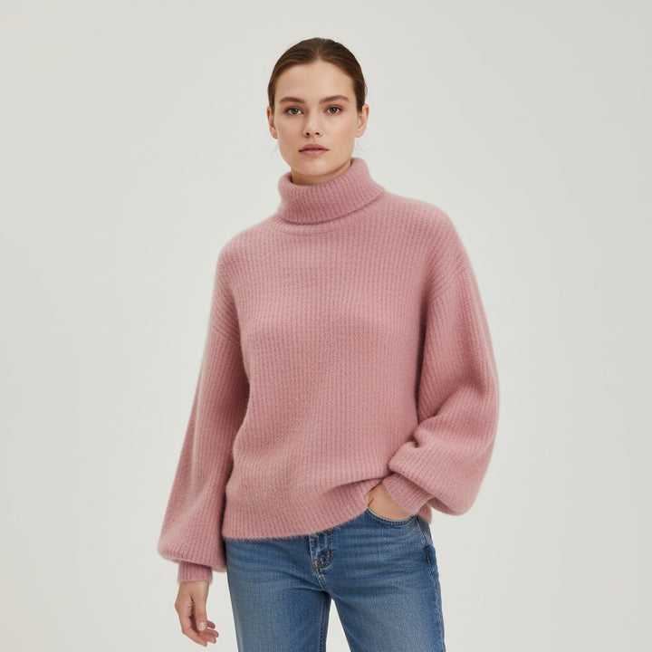 Vyana Collective Women’s Loose-Fit Knitted Sweater-Vyana Collective