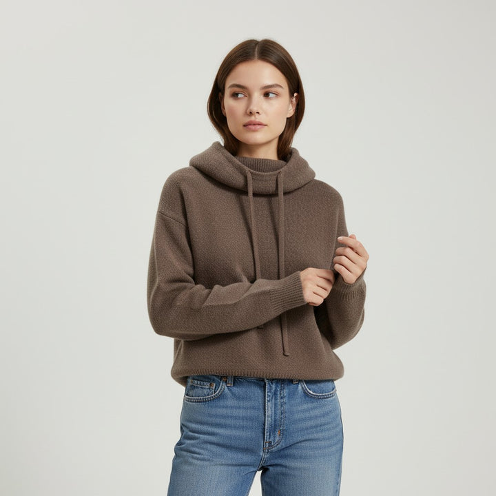 Vyana Collective Women’s Merino Turtleneck Sweater-Vyana Collective