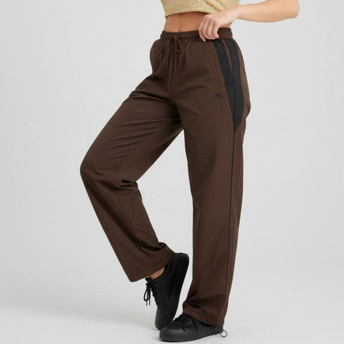 American Vintage Relaxed Wide Leg Black Sweatpants-Vyana Collective