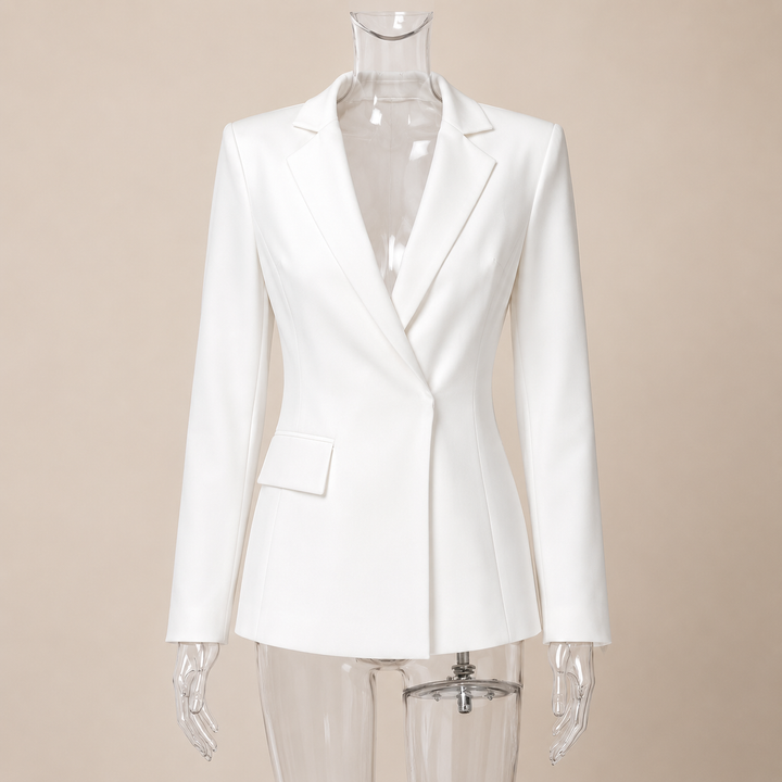 Backless Tailored Blazer-Vyana Collective