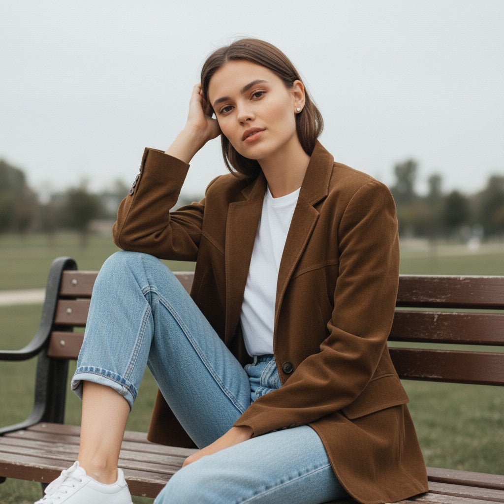 Chic Autumn Coat for Women-Vyana Collective