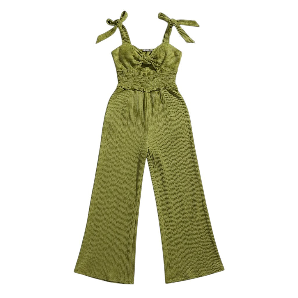 Chic Backless Fitted Festival Jumpsuit-Vyana Collective