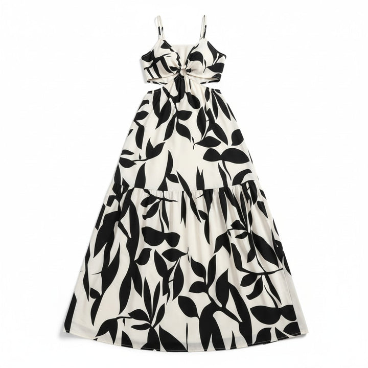 Chic Floral Camisole Slip Dress-Vyana Collective