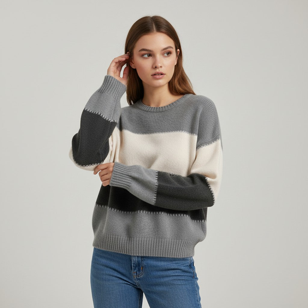 Chic Knit Sweater-Vyana Collective