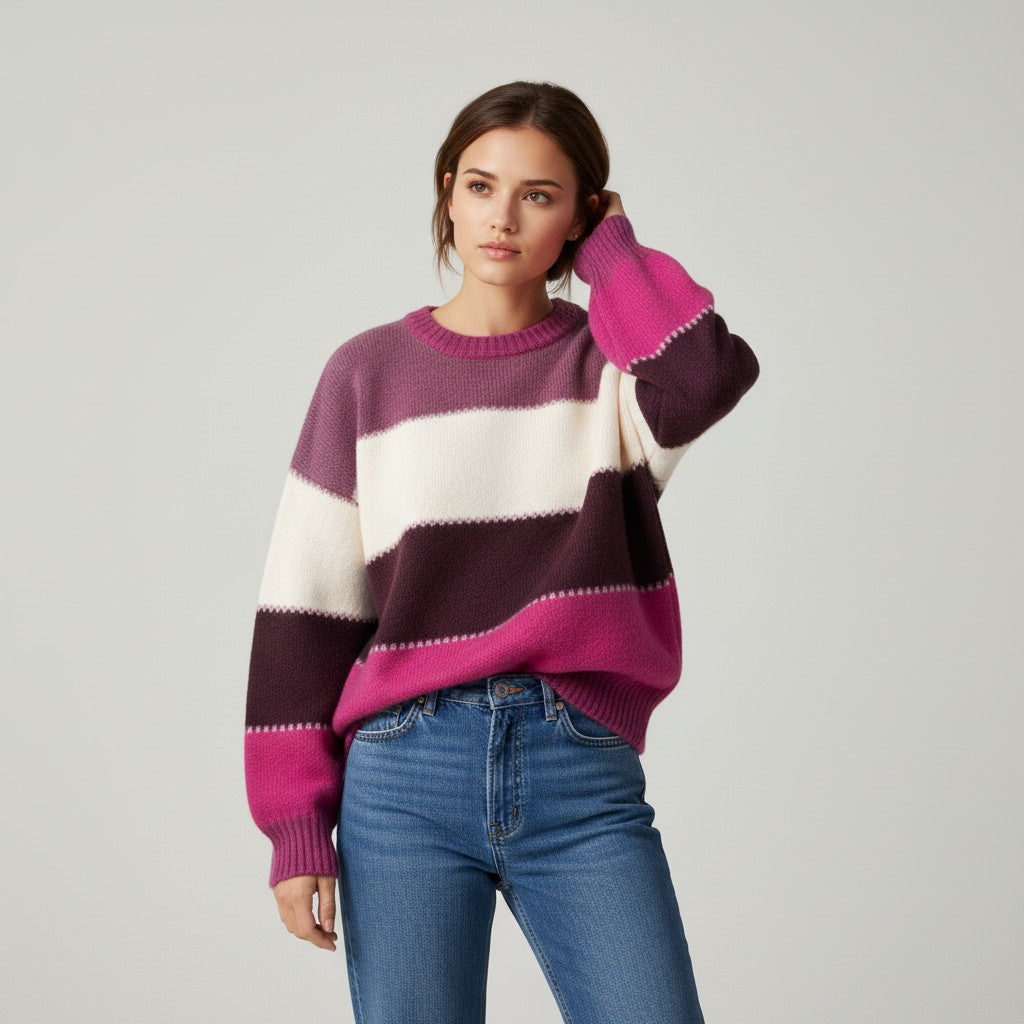 Chic Knit Sweater-Vyana Collective