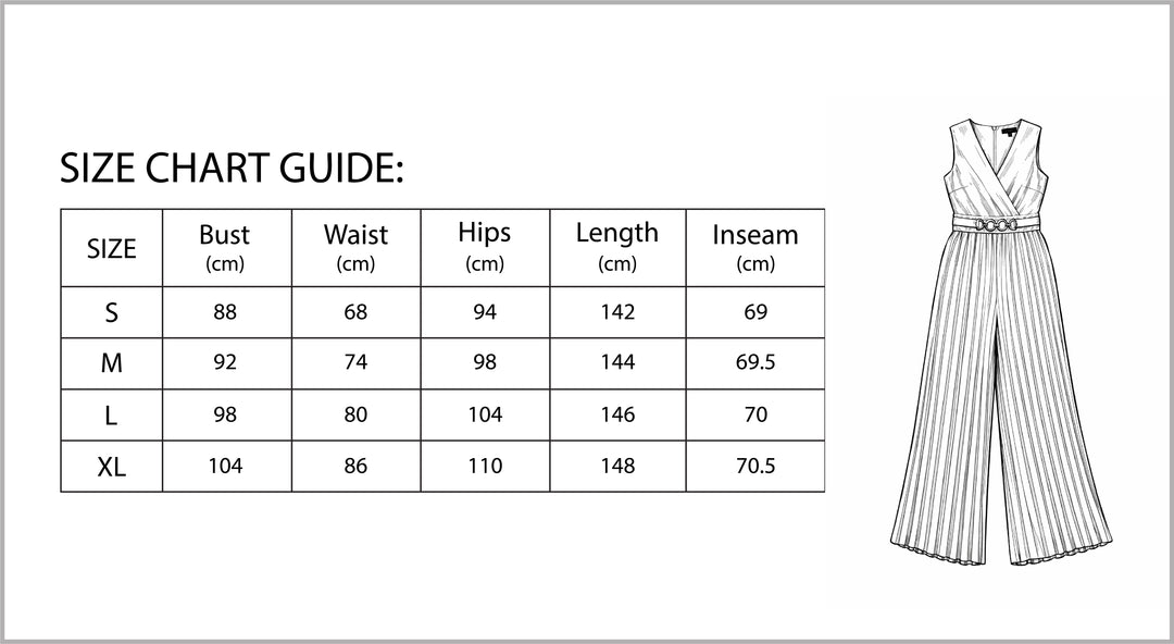 Chic V-Neck Pleated Waist-Cinching Slim Fit Jumpsuit-Vyana Collective