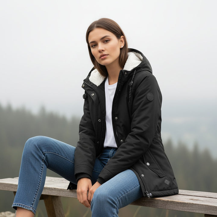 Chic and Cozy Winter Coat-Vyana Collective