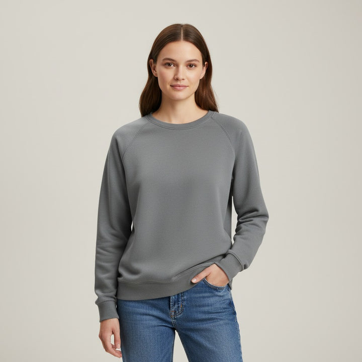 Cotton Sweatshirt for Women-Vyana Collective