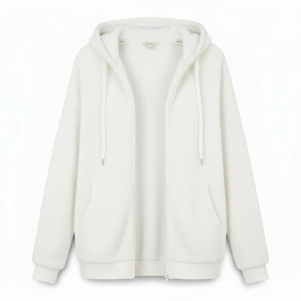 Cozy Color-Block Hooded Jacket for Women-Vyana Collective