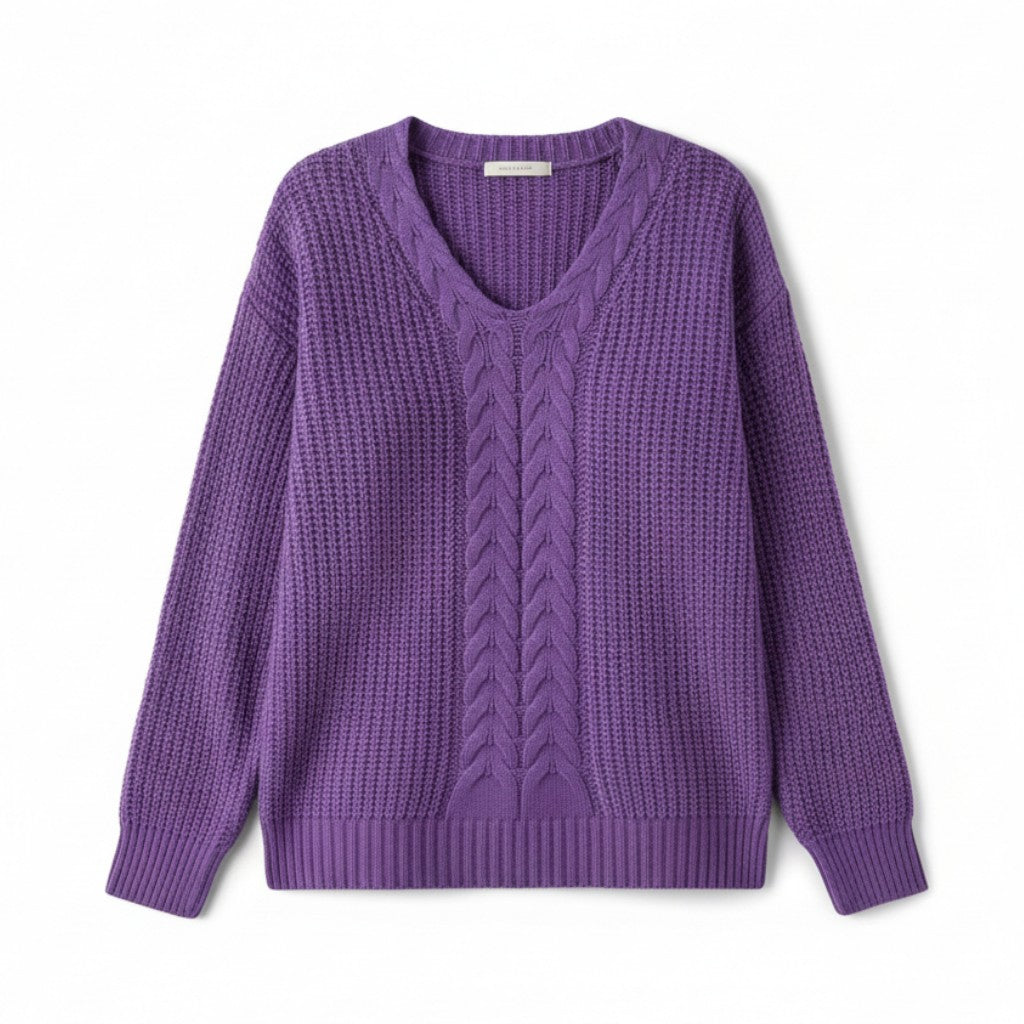 Cozy Knit Sweater for Women-Vyana Collective