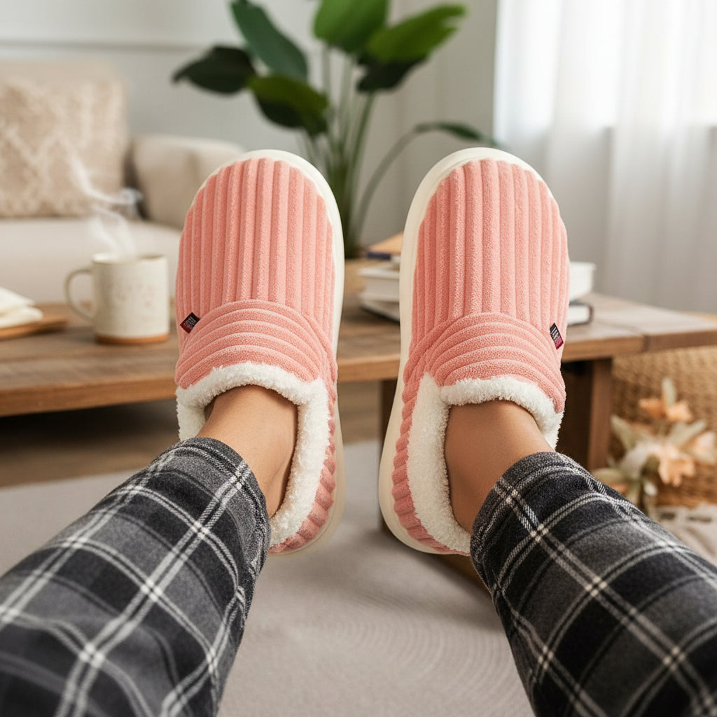 Cozy Winter Thermal Anti-Slip Slipper Boots-Vyana Collective