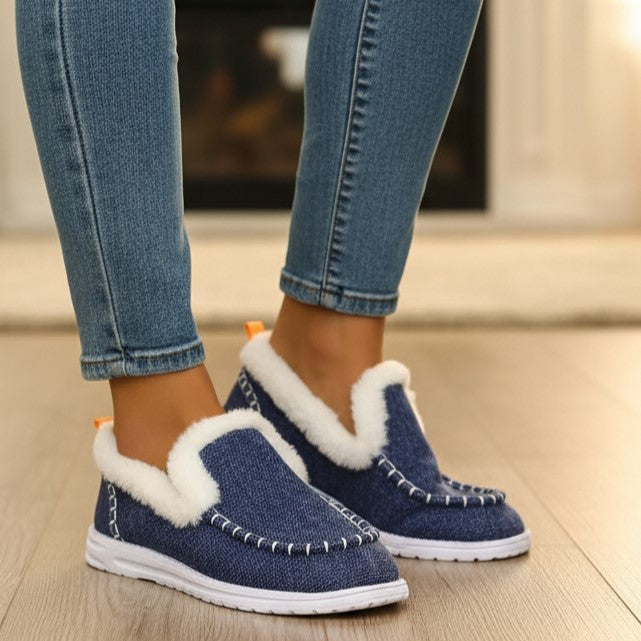 Cozy Women's Slip-On Shoes-Vyana Collective