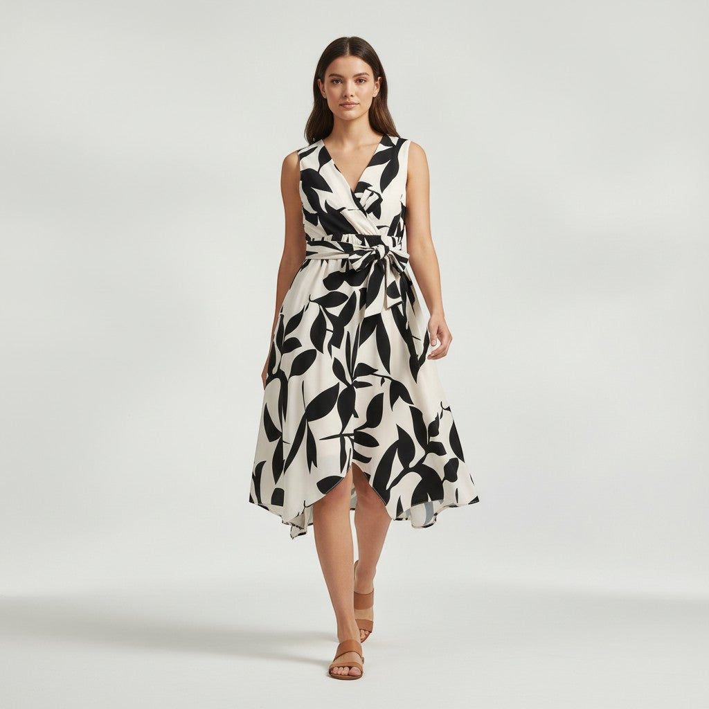 Cross Neck Fitted Beach Mini Dress-Vyana Collective