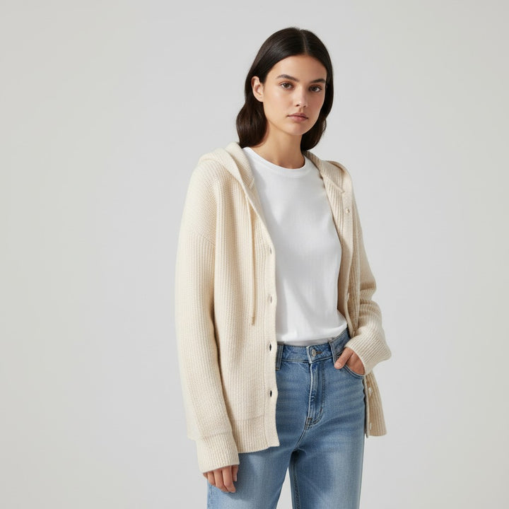 Gentle Elegant Style Sweater Coat For Women-Vyana Collective