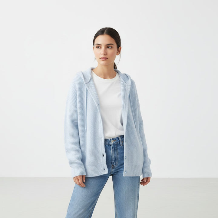 Gentle Elegant Style Sweater Coat For Women-Vyana Collective