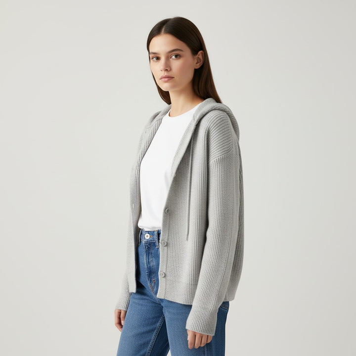 Gentle Elegant Style Sweater Coat For Women-Vyana Collective