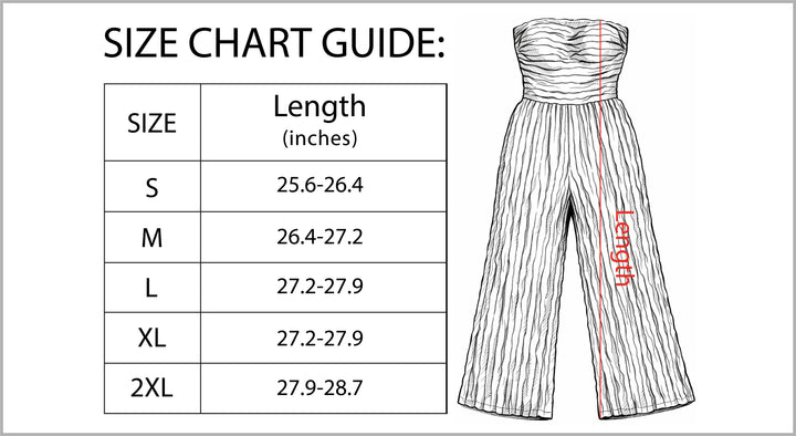 High-Waisted Tube Top Wide-Leg Jumpsuit-Vyana Collective