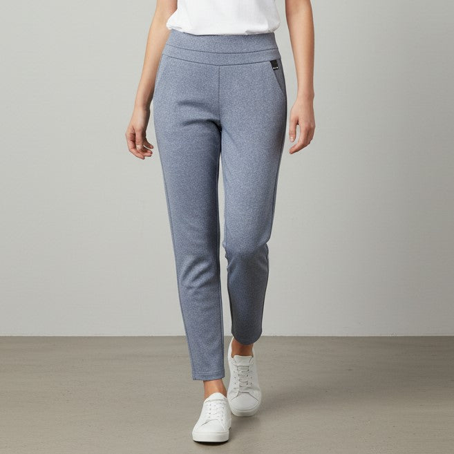 Spring Leisure High-Waisted Straight-Leg Pants-Vyana Collective