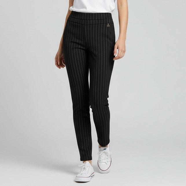 Spring Leisure High-Waisted Straight-Leg Pants-Vyana Collective