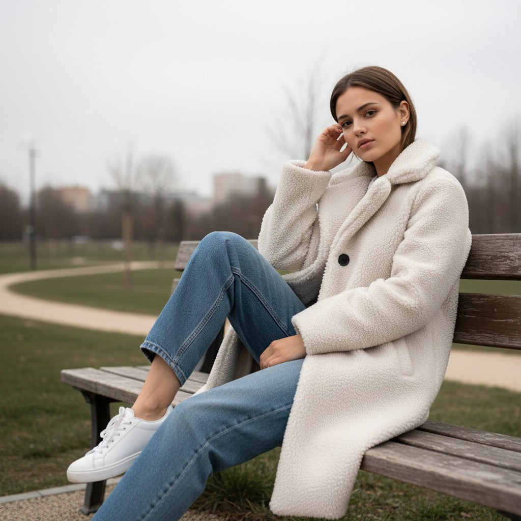 Stylish Soft Winter Coat-Vyana Collective
