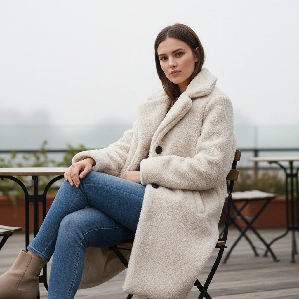 Stylish Soft Winter Coat-Vyana Collective