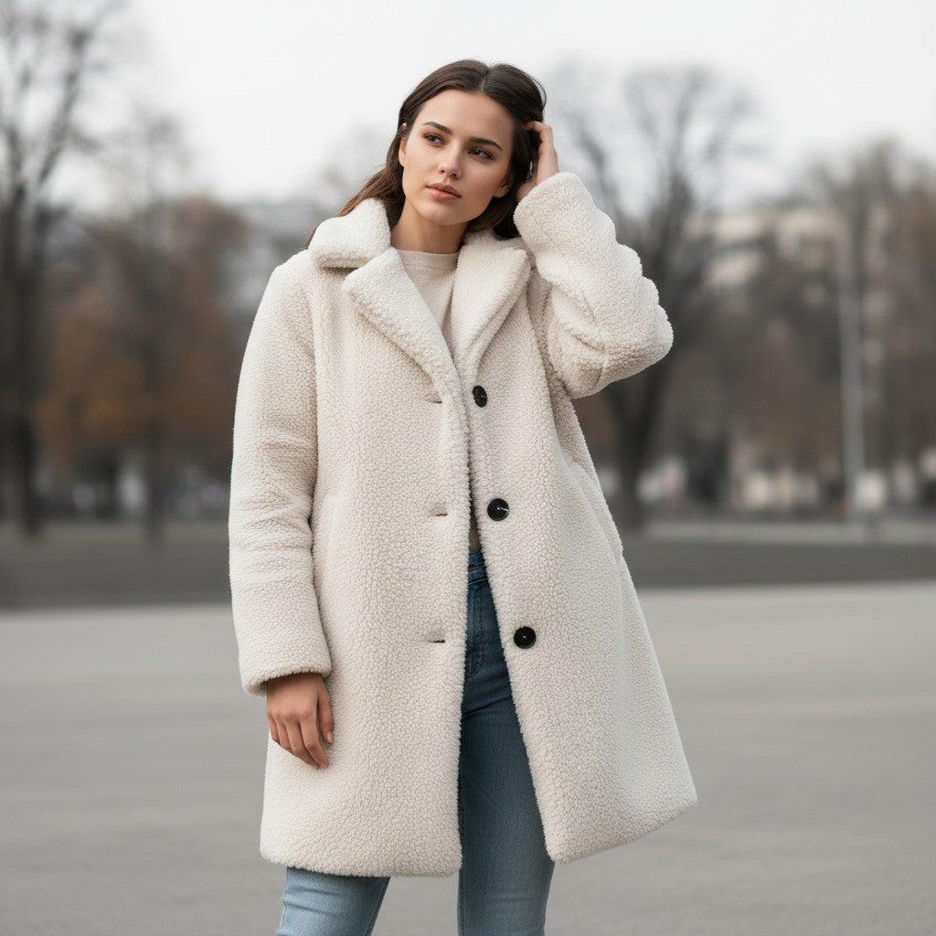 Stylish Soft Winter Coat-Vyana Collective