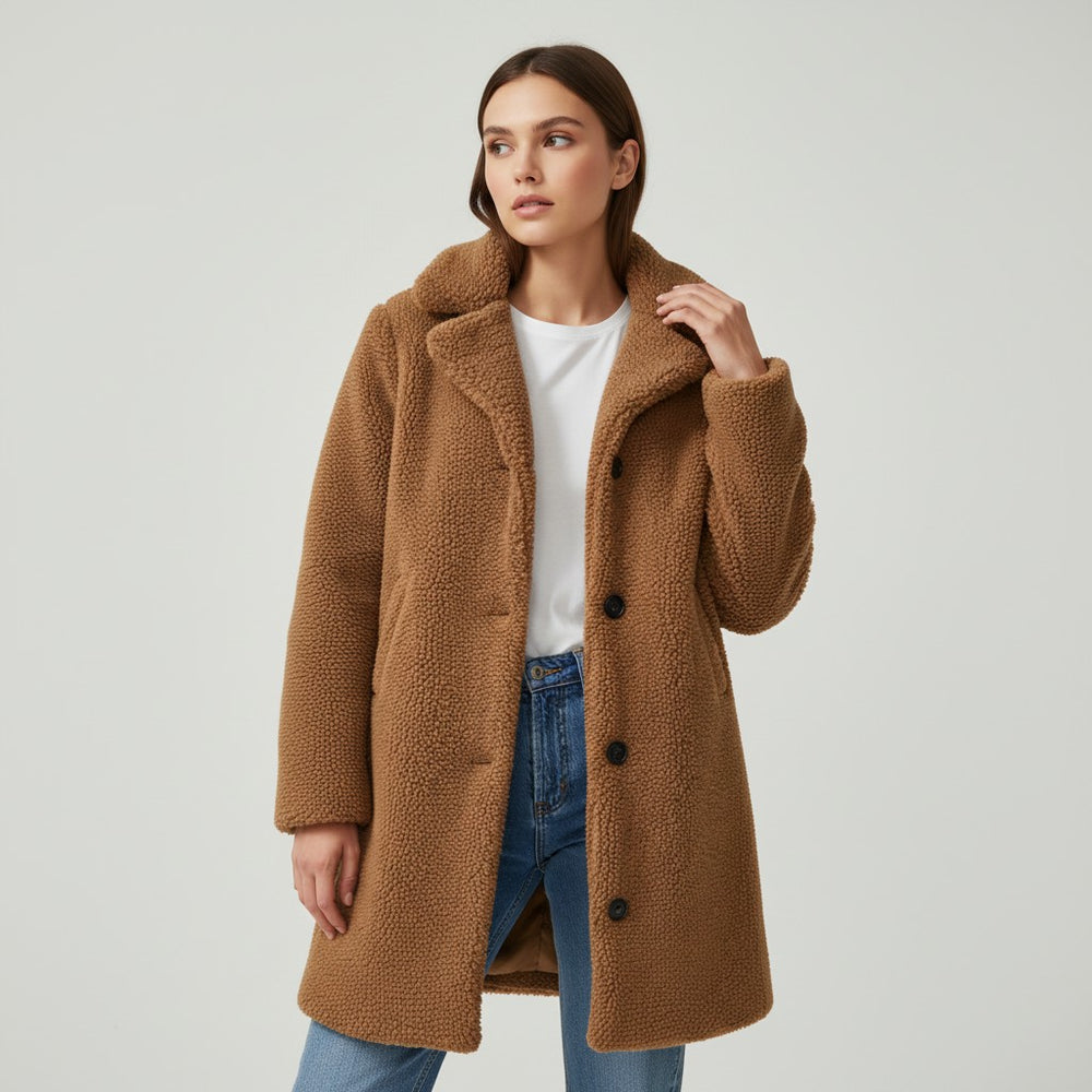 Stylish Soft Winter Coat-Vyana Collective