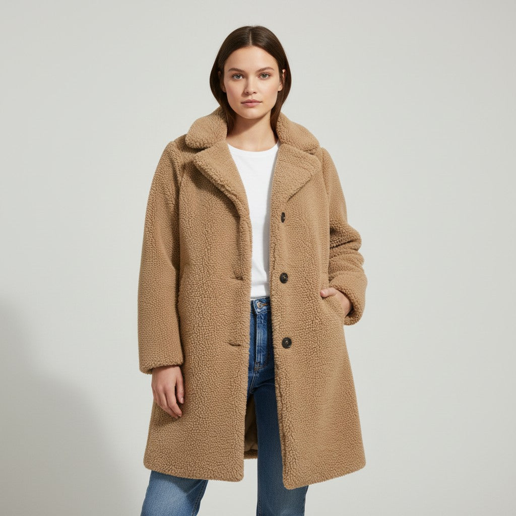 Stylish Soft Winter Coat-Vyana Collective