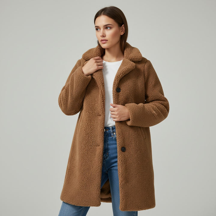 Stylish Soft Winter Coat-Vyana Collective