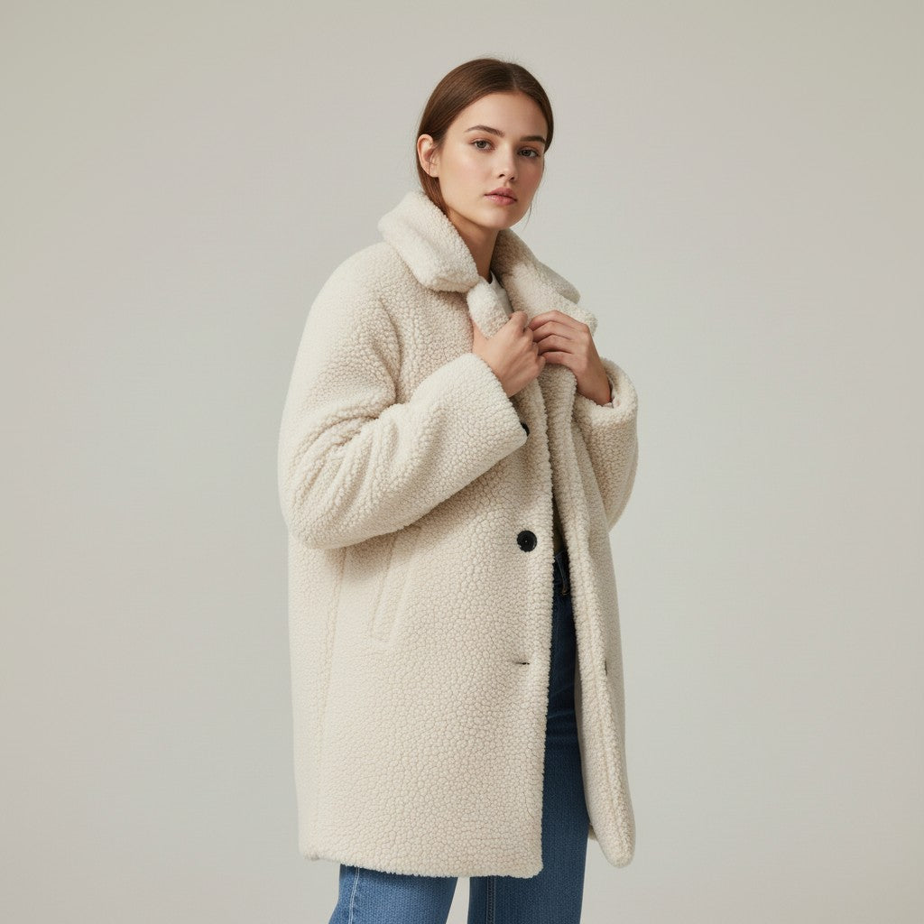 Stylish Soft Winter Coat-Vyana Collective
