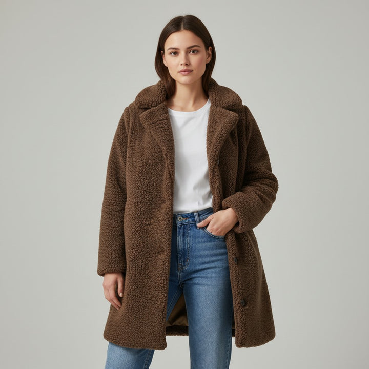 Stylish Soft Winter Coat-Vyana Collective