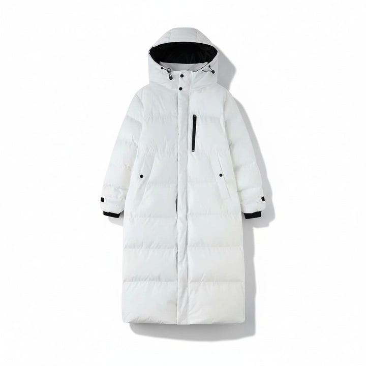 Super Comfortable Long Down Jacket for Winter-Vyana Collective
