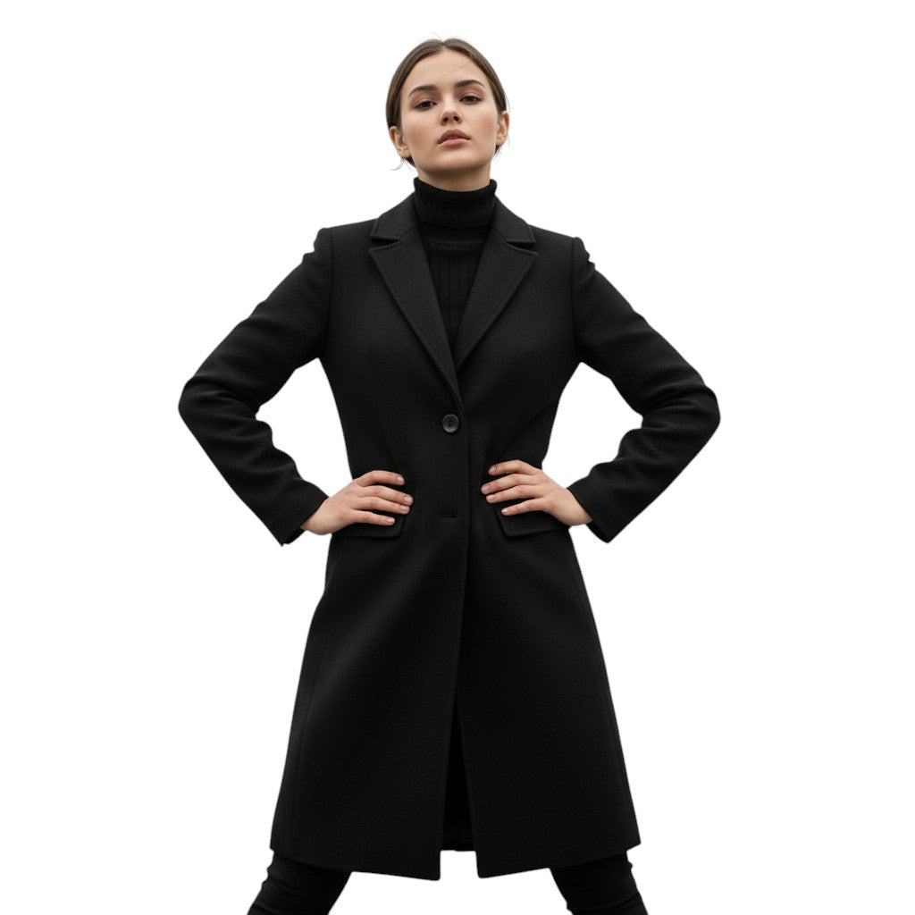 Temperament Commute Long Sleeve Jacket-Vyana Collective