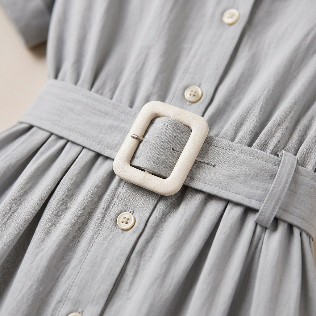 Timeless Belted Shirt Maxi Dress – Effortless Elegance for Every Day-Vyana Collective