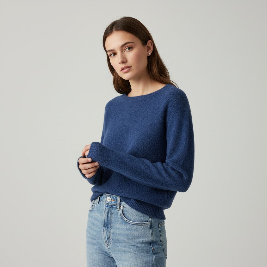 Timeless Merino Wool Sweater-Vyana Collective