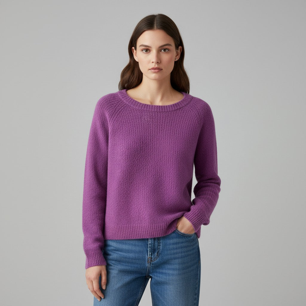 Timeless Merino Wool Sweater-Vyana Collective